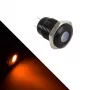 Lamptron LED antivandalo, arancione, attacco nero