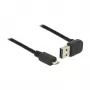 Cavo USB DeLOCK 83538 USB 2.0 5 m USB A su Micro-USB B nero
