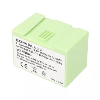 Roomba | Batteria, batteria ricaricabile per aspirapolvere | E5 E6 I7 14,4V 2600mAh