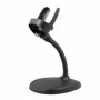 Supporto: grigio, altezza 15 cm, asta flessibile, base ovale appesantita media, supporto Voyager 1250g/1450g