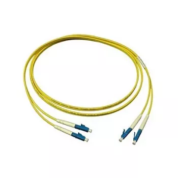 GoodConnections Cavo patch fibra ottica duplex OS2 (singlemode, 9/125) LC/LC, LSZH, polarità reversibile, 15 m
