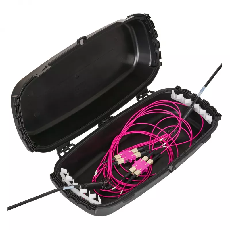 Box per esterni IP54 pieghevole nero 32x22x13cm