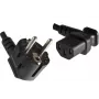Microconnect PE010518L cavo di alimentazione nero 1,8 m CEE7/7 connettore femmina C13