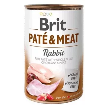 Brit Paté & Meat with Rabbit cibo umido per cani 400 g
