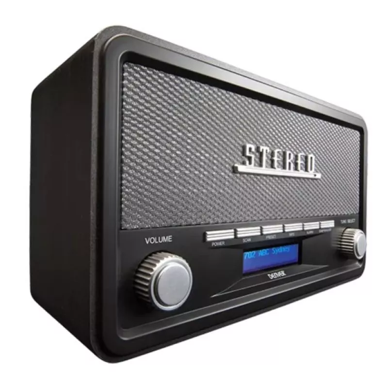 Denver DAB-18 dark grey radio digitale DAB+
