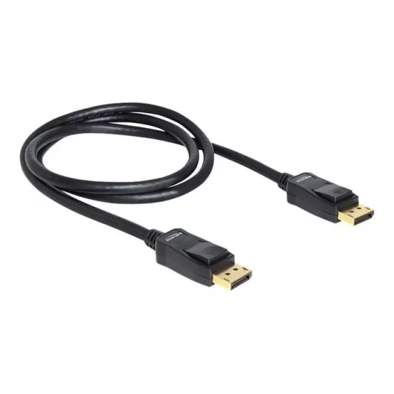 Cavo DisplayPort DeLOCK 82423 1 m maschio-maschio nero