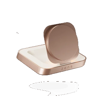 Caricabatterie wireless Zens Aluminium Series 20W/15W per telefoni e auricolari compatibili Qi