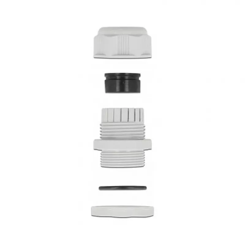Pressacavo DeLOCK 60388 grigio plastica 2 pz.