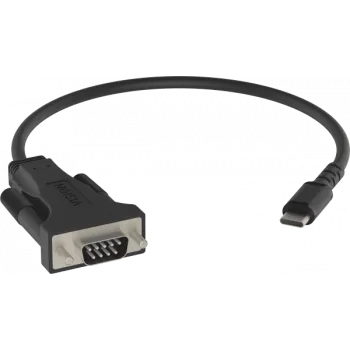Vision Professional - Adattatore Sirius - 24 pin USB-C (M) a DB-9 (M) - nero