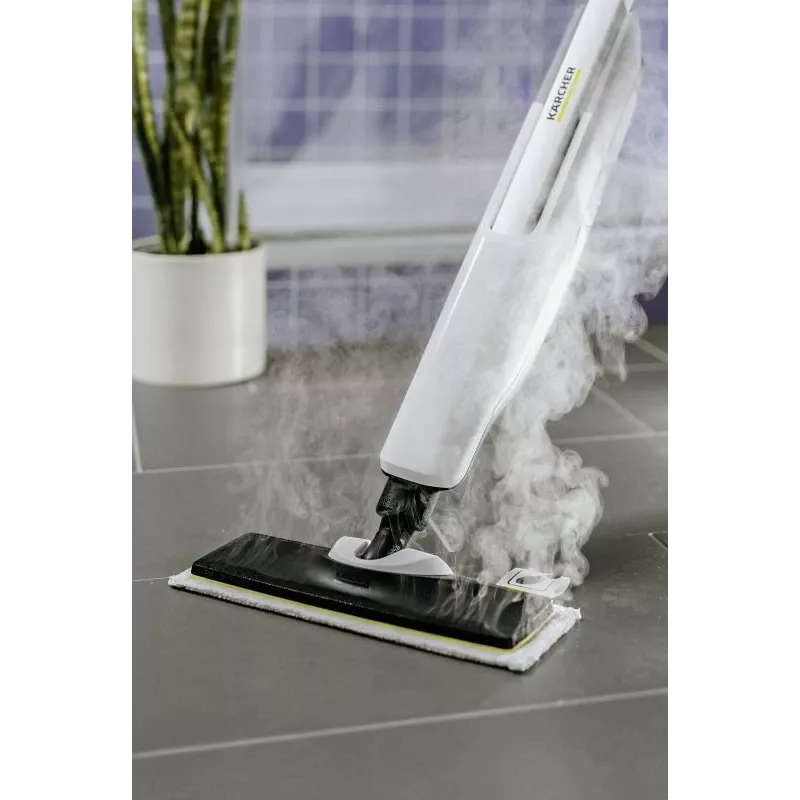 Kärcher Set panni universali per pavimento EasyFix Mop panni monouso Bianco, Giallo