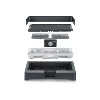 Severin PG8567 Barbecue & Grill da tavolo elettrico nero 2200 W (PG8567)