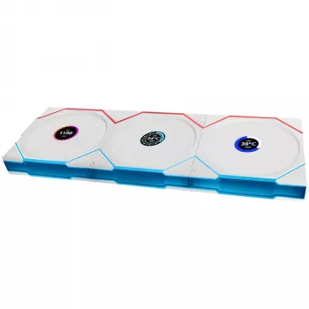 Ventola per case 120 mm ARGB PWM Wireless LCD Lian Li UNI FAN TL con display LCD