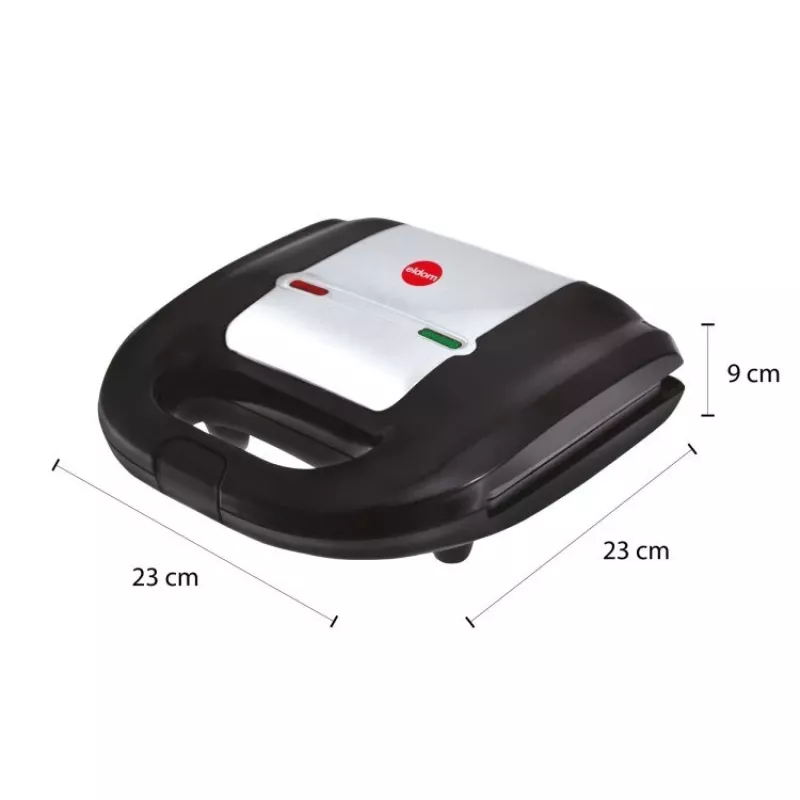 ELDOM tostiera RUDDY, 750 W, piastre in granito