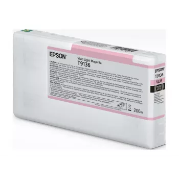 Cartuccia d'inchiostro Epson T91360N Vivid Light Magenta originale per stampanti Epson compatibili