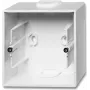 Canalina portacavi Busch-Jaeger 2CKA001799A0897, bianco, 80×43×80 mm