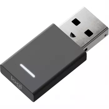 Logitech Unifying + Audio Receiver UC - Ricevitore audio wireless per cuffie, mouse, tastiera (981-00