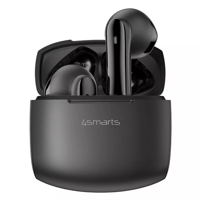 4smarts cuffia senza fili SkyBuds Air nera (541722)