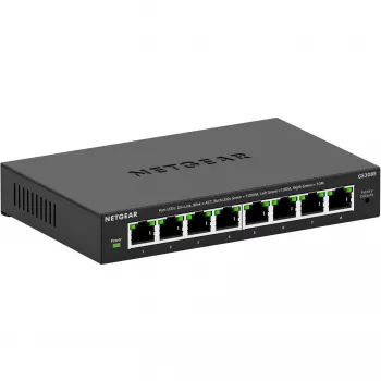 Switch NETGEAR GS308E Managed L2/L3 Gigabit Ethernet (10/100/1000) nero