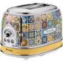 Ariete 155 Tostapane Positano, 810 W, 2 fette, 6 livelli di doratura, cassetto raccoglibriciole, funzione scongelamento, espulsione automatica, senza pinze