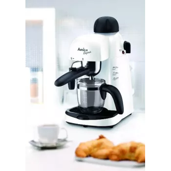 Macchina per espresso bianco-nero CD1011