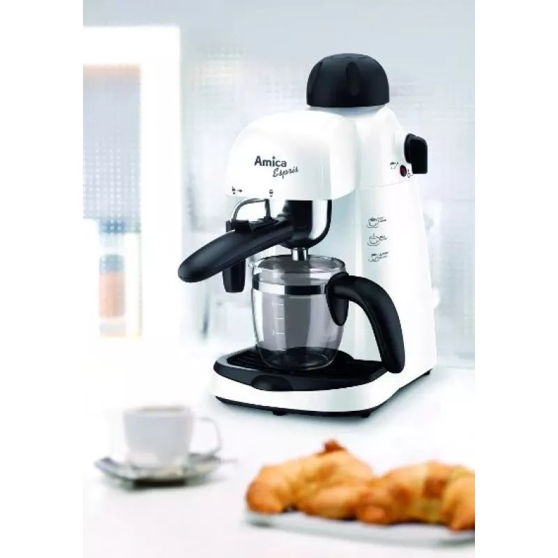 Macchina per espresso bianco-nero CD1011