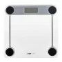 Bilancia pesapersone elettronica CLATRONIC PW 3368 — max 150 kg, precisione 100 g, piattaforma in vetro