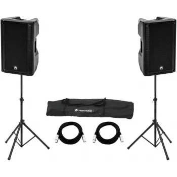 Set diffusori attivi Omnitronic XKB-215A — driver 2×15