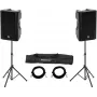 Set diffusori attivi Omnitronic XKB-215A — driver 2×15