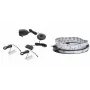 Barra LED cama meble QIU 160, da parete, luce blu, corrente alternata, 1 pz.