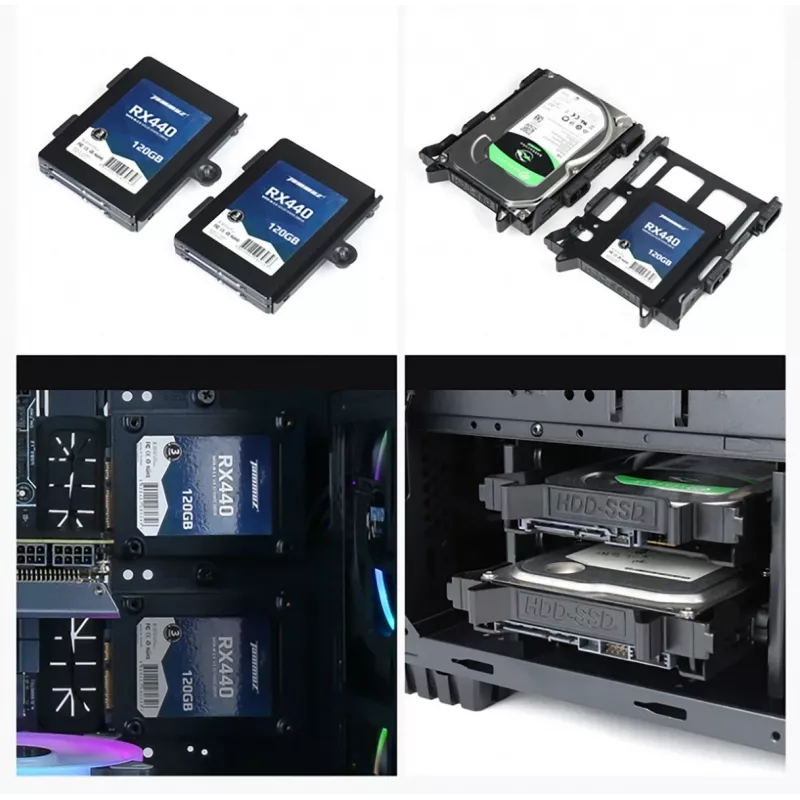 Gembird Fornax K500 case per computer ATX, Midi-Tower, nero
