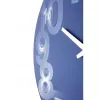 NeXtime orologio 3077bl 3D, Ø39,5 cm, da parete, blu/bianco