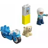 Set moto giocattolo LEGO Duplo Polizia 10967 con ruote mobili e figura di poliziotto