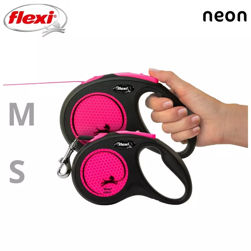 Flexi New Neon S 5 m guinzaglio automatico per cani