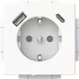 Presa SCHUKO Busch-Jaeger USB-A+C 20 EUCB2USBAC-884 (2CKA002011A6310)