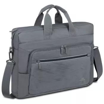Custodia per laptop Rivacase Alpendorf Eco per laptop da 16 pollici, grigio, custodia protettiva sottile