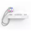 Zalman Reserator5 Z24 ARGB dissipatore liquido CPU bianco radiatore 240 mm 2 ventole 120 mm