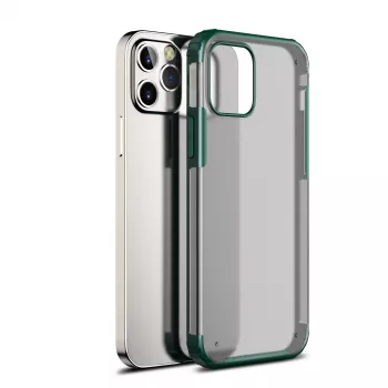 Custodia protettiva antishock Devia per iPhone 12 Pro Max, verde