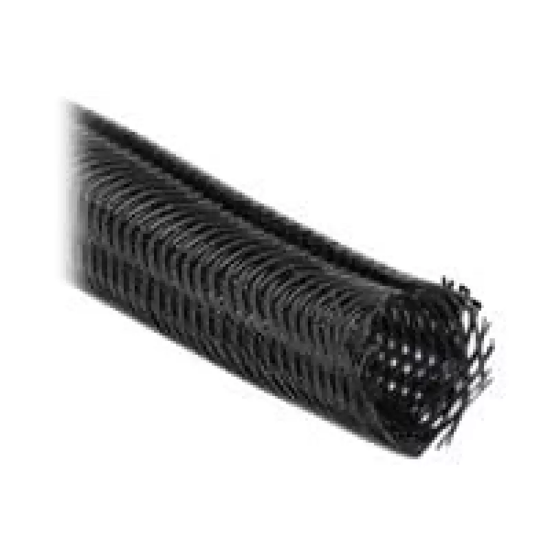 Guaina intrecciata DeLOCK 19046 10 m x 19 mm nero