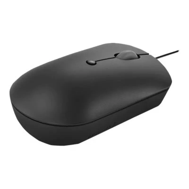 Mouse ottico con filo Lenovo GY51D20875 USB Type-C, ambidestro, 2400 DPI, 4 tasti, nero