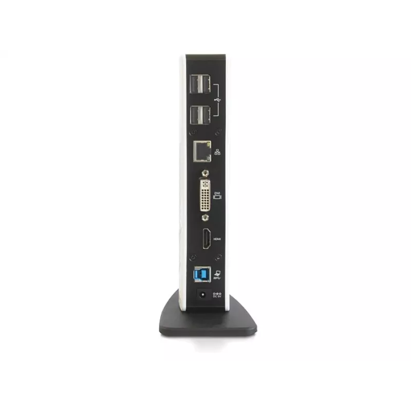 Dock per laptop DeLOCK 87568 con filo nero bianco