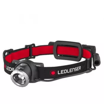 Ledlenser H8R nero, rosso lampada frontale LED