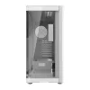 Case per computer DarkFlash DS900G bianco — Mid-Tower, vetro temperato, senza ventole
