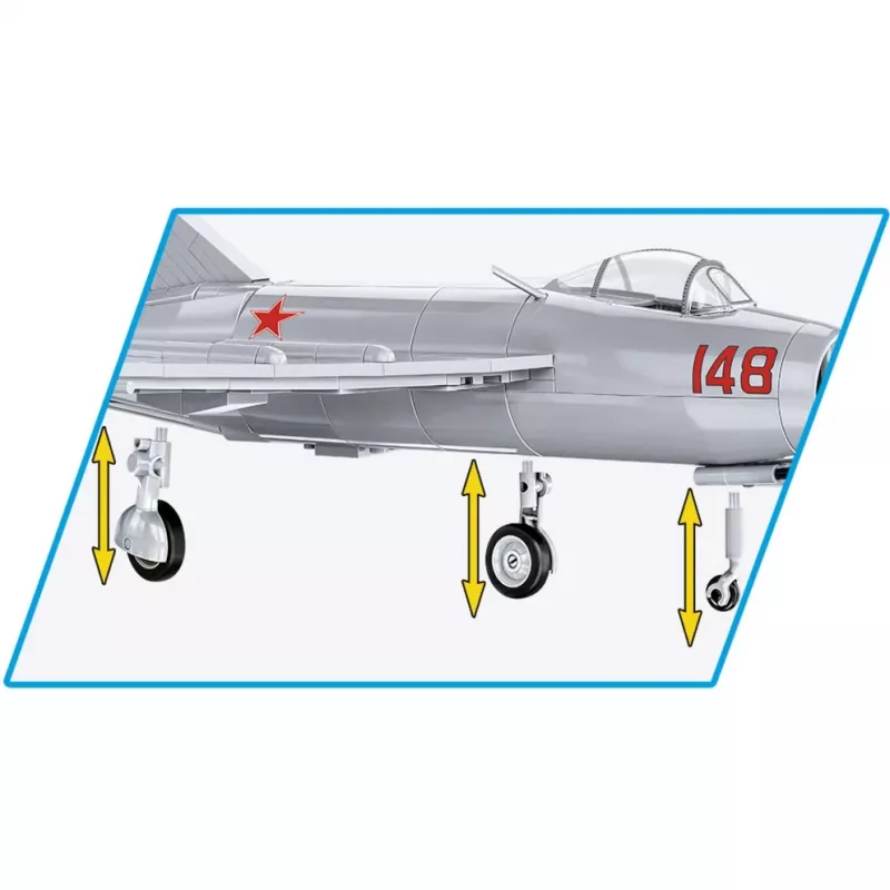 COBI Historical Collection Guerra di Corea MIG-15 codice NATO Fagot jet sovietico