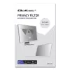 Qoltec 51051 filtro privacy GDPR per notebook, 14 pollici, 16:9