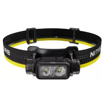 Torcia frontale Nitecore NU40 nero LED 2 lampade IP68