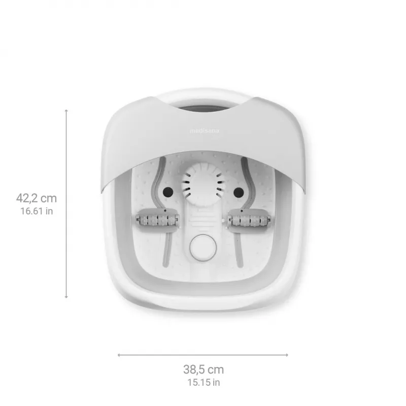 Medisana FS 886 pediluvio, bianco/grigio