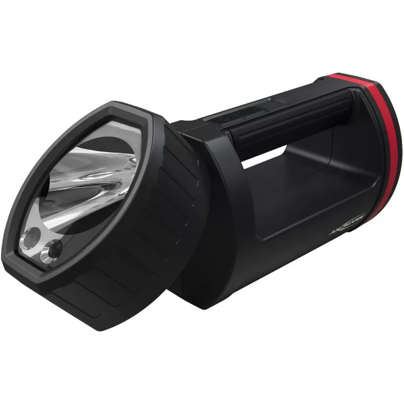 Ansmann HS20R Pro 1600-0223 faro LED portatile a mano 20 W, IP20, 3 lampade, nero/rosso