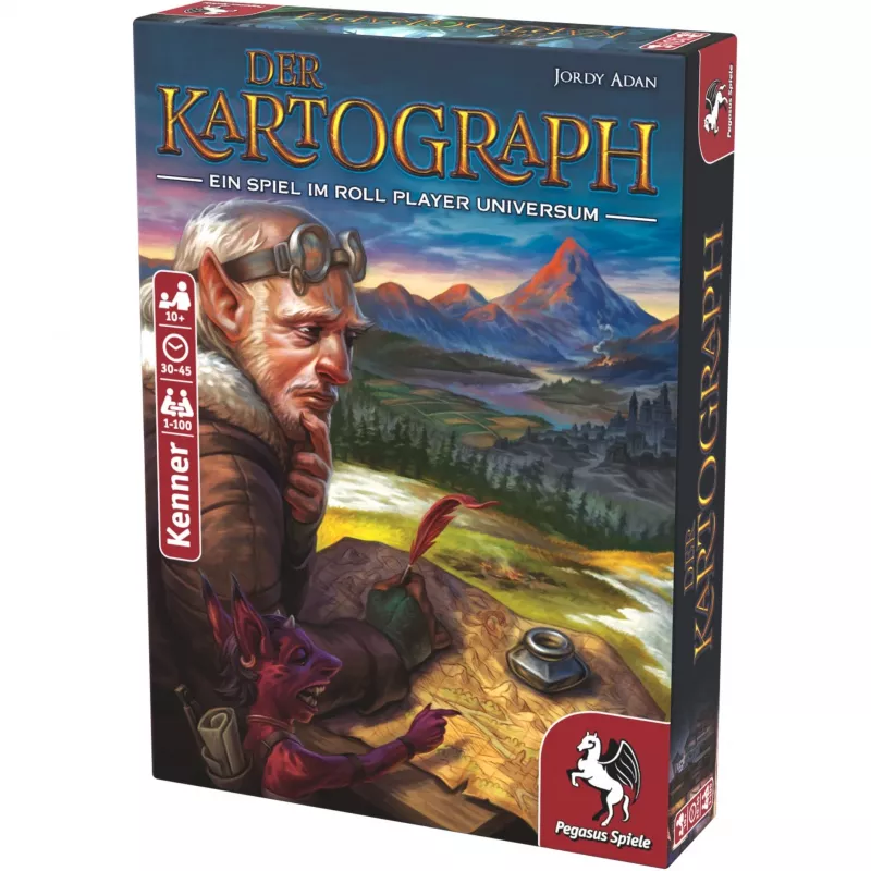 Der Kartograph, gioco per famiglie