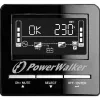 PowerWalker VI 1100 CW UPS line-interactive 1100 VA (1,1 kVA), 770 W, 7 Ah, RS-232, USB, nero
