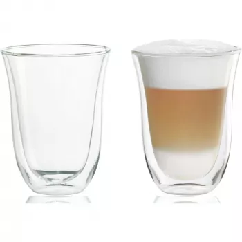 Bicchiere per caffè DeLonghi De’Longhi 5513214611 trasparente vetro 2 pz. 220 ml 117 mm